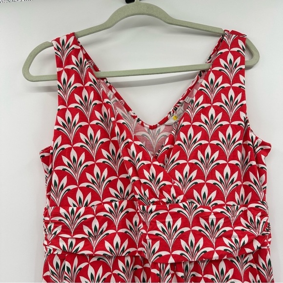 NEW Boden Effie Palm Print Jersey Dress Size 12P - Picture 6 of 7